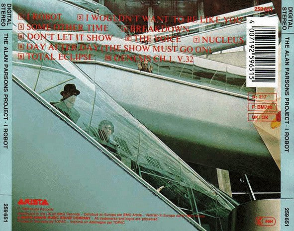 The Alan Parsons Project - I Robot (CD, Album, RE) - Image 2
