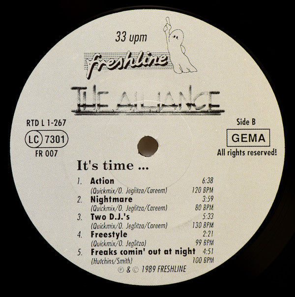 The Alliance - It's Time (LP, Album) - Image 4