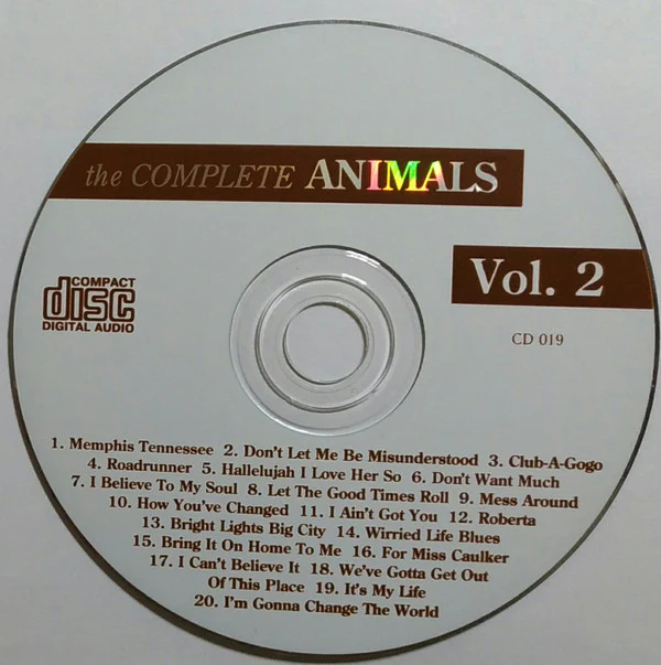The Animals - The Complete Animals - Containing Previosly Unreleased Material Vol. 1 (CD, Comp, RP, Unofficial) - Image 2