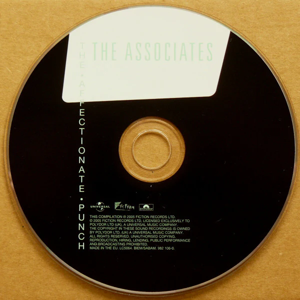 The Associates - The Affectionate Punch (CD, Album, RE, RM) - Image 3