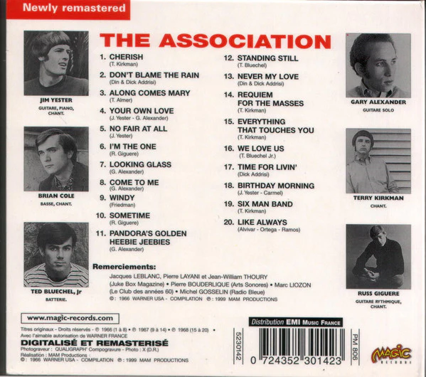 The Association (2) - French 60's EP & SP Collection (CD, Comp, RM, Dig) - Image 2