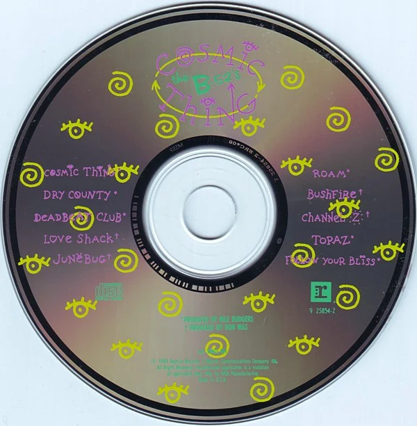 The B-52's - Cosmic Thing (CD, Album, RP) - Image 3