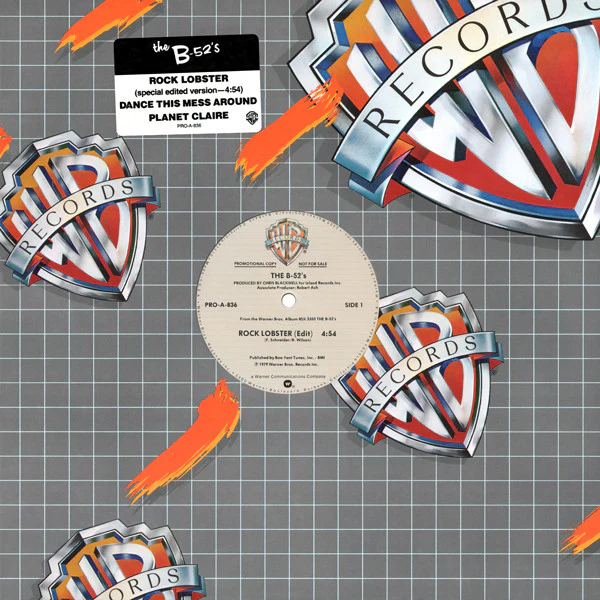 The B-52's - Rock Lobster (12", Promo) - Image 2