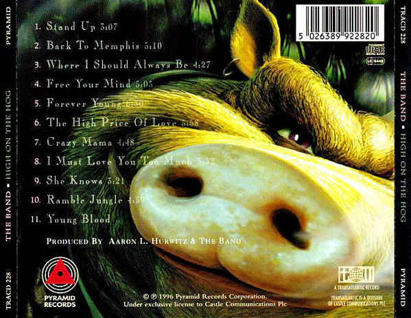The Band - High On The Hog (CD, Album) - Image 2