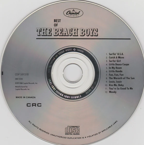 The Beach Boys - Best Of The Beach Boys (CD, Comp, Club, RE) - Image 4