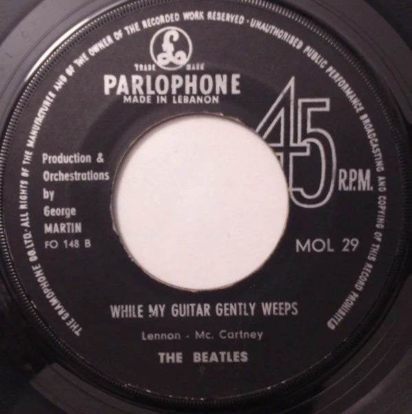 The Beatles - Ob-La-Di, Ob-La-Da / While My Guitar Gently Weeps (7", Single) - Image 2