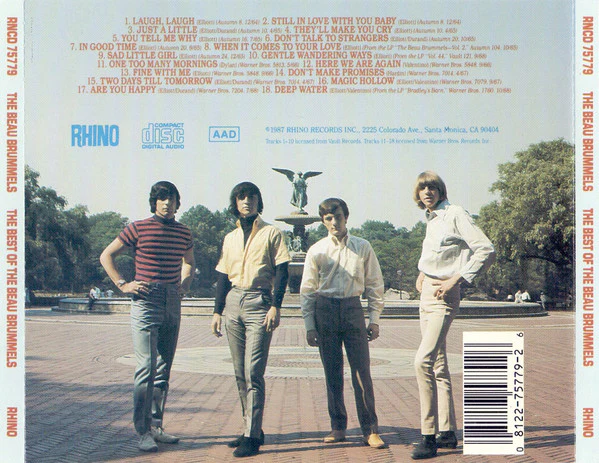 The Beau Brummels - The Best Of The Beau Brummels 1964-1968 (CD, Comp, RM) - Image 2