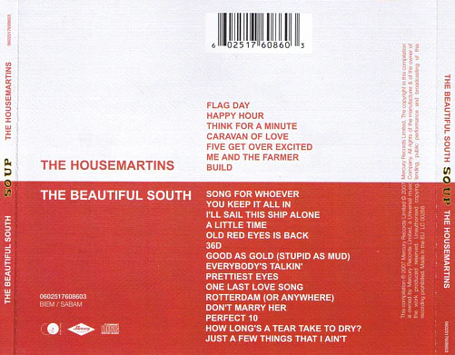 The Beautiful South And The Housemartins - Soup: The Best Of The Beautiful South & The Housemartins (CD, Comp) - Image 3