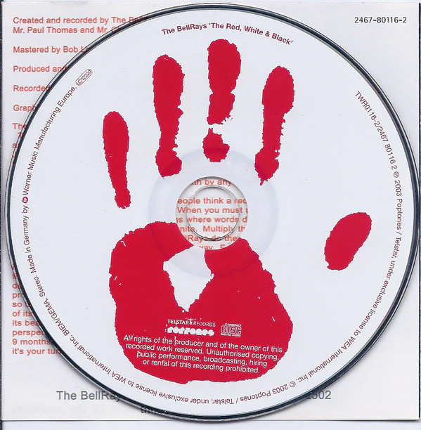 The Bellrays - The Red, White & Black (CD, Album) - Image 2