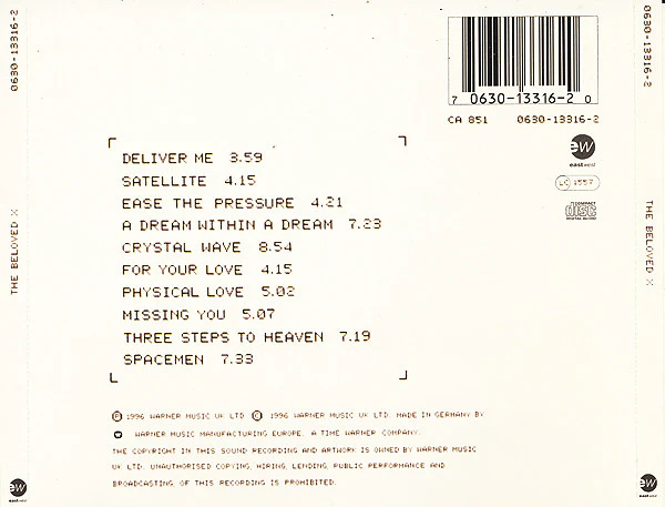 The Beloved - X (CD, Album) - Image 2
