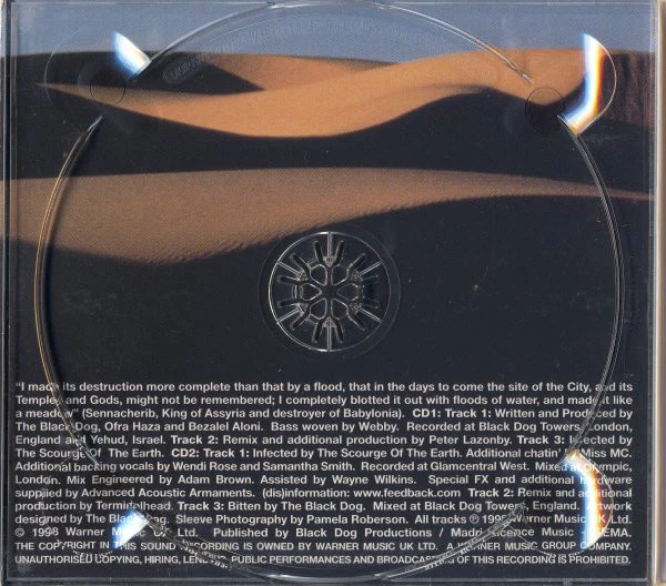 The Black Dog Featuring Ofra Haza - Babylon (CD, Single, CD1) - Image 3
