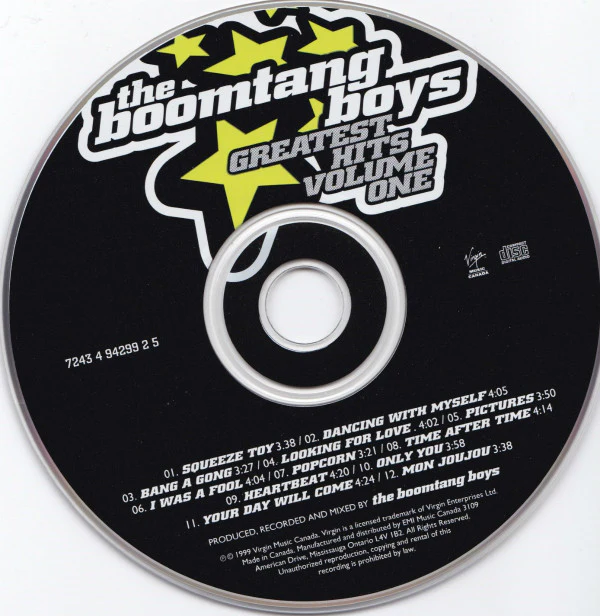 The Boomtang Boys - Greatest Hits Volume One (CD, Album) - Image 3