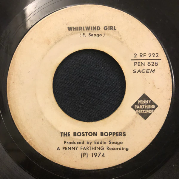 The Boston Boppers - Did You Get What You Wanted / Whirlwind Girl (7", Single) - Image 2