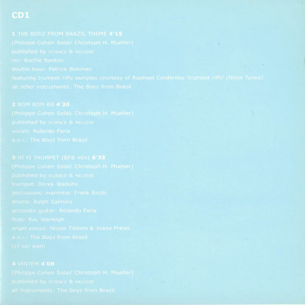 The Boyz From Brazil - The Boyz From Brazil (2xCD, Album) - Image 5