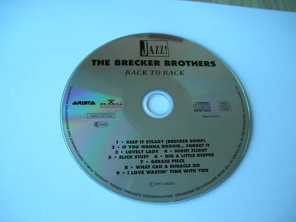 The Brecker Brothers - Back To Back (CD, Album, RE) - Image 2