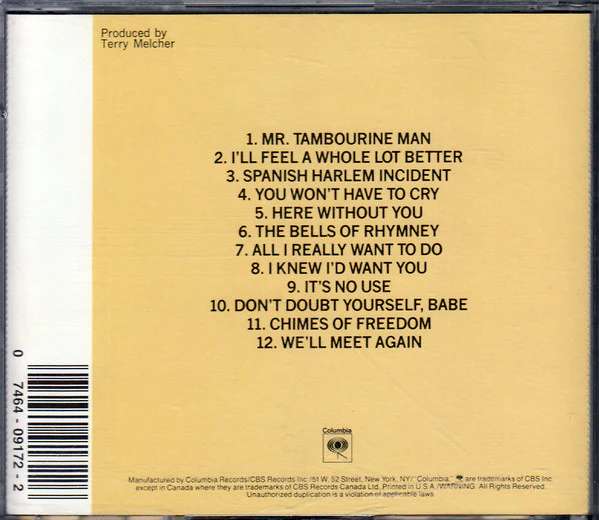 The Byrds - Mr. Tambourine Man (CD, Album, RE) - Image 2