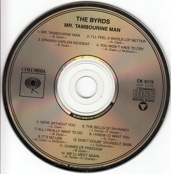 The Byrds - Mr. Tambourine Man (CD, Album, RE) - Image 3