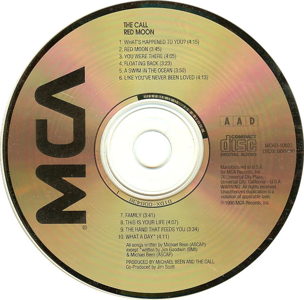 The Call - Red Moon (CD, Album) - Image 4