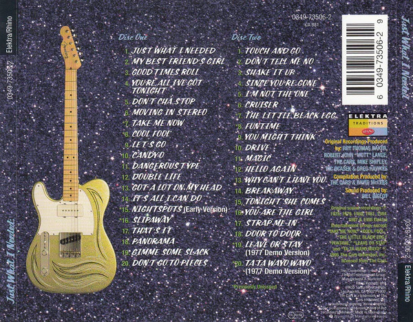 The Cars - The Cars Anthology – Just What I Needed (2xCD, Comp) - Image 2