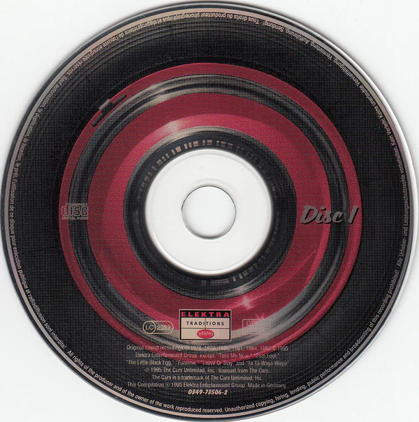 The Cars - The Cars Anthology – Just What I Needed (2xCD, Comp) - Image 3