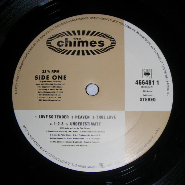 The Chimes - The Chimes (LP, Album) - Image 3