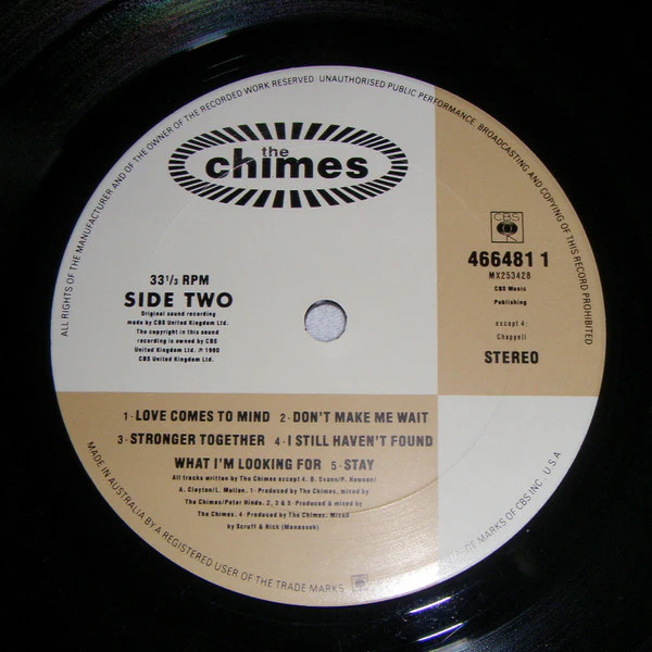 The Chimes - The Chimes (LP, Album) - Image 4