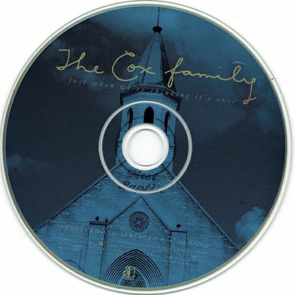 The Cox Family - Just When We're Thinking It's Over (CD, Album) - Image 4