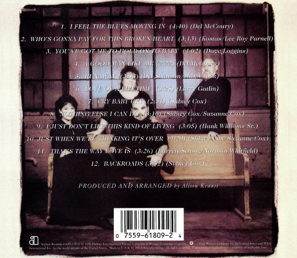 The Cox Family - Just When We're Thinking It's Over (CD, Album) - Image 2
