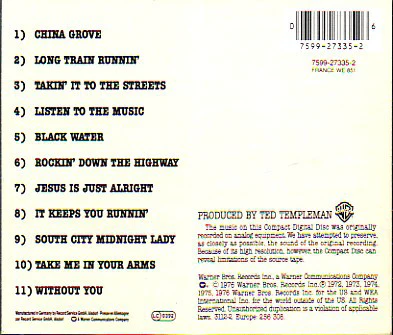 The Doobie Brothers - Best Of The Doobies (CD, Comp, RE) - Image 2