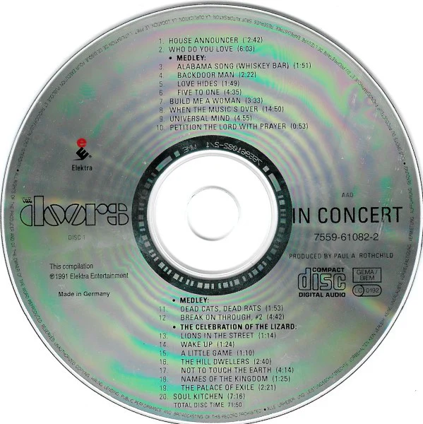 The Doors - In Concert (2xCD, Comp, RE, RM) - Image 3