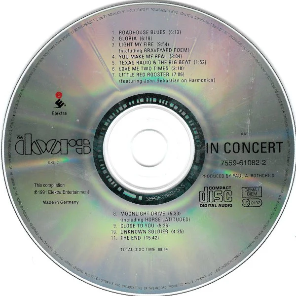 The Doors - In Concert (2xCD, Comp, RE, RM) - Image 4