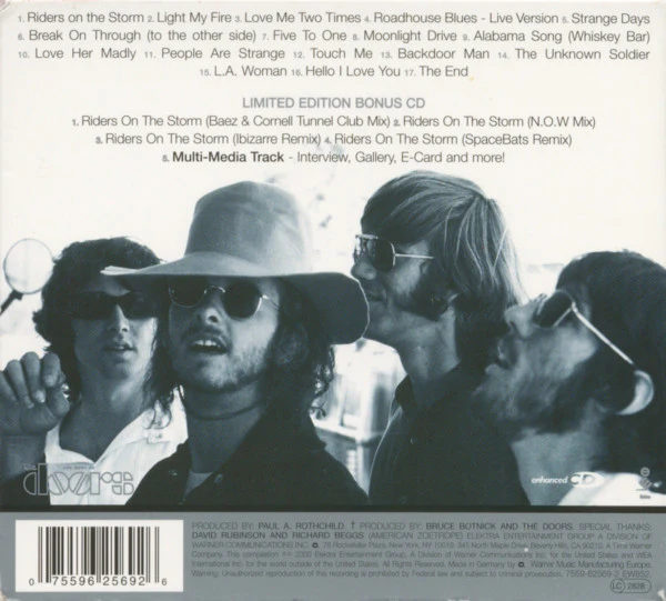 The Doors - The Best Of The Doors (2xCD, Comp, Enh, Ltd, Num) - Image 3