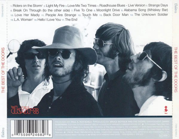 The Doors - The Best Of The Doors (CD, Comp, RM) - Image 2