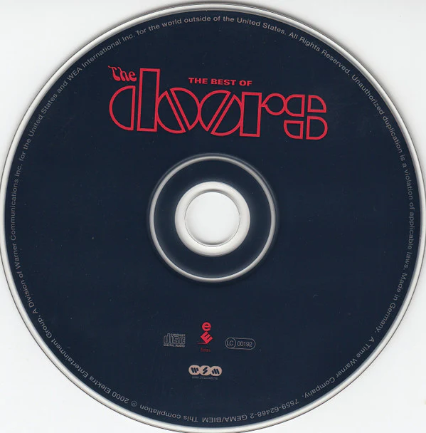 The Doors - The Best Of The Doors (CD, Comp, RM) - Image 3