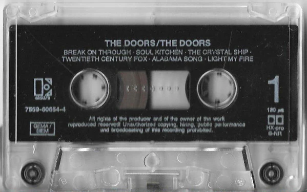 The Doors - The Doors (Cass, Album, RE, Dot) - Image 3