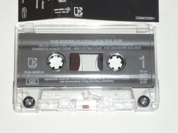 The Doors - Waiting For The Sun (Cass, Album) - Image 2