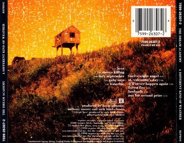 The Dream Academy - A Different Kind Of Weather (CD, Album) - Image 2