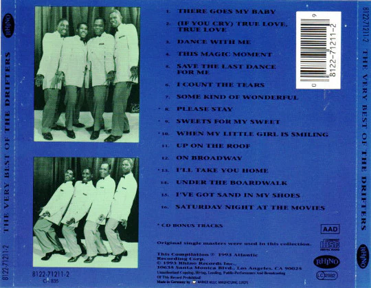 The Drifters - The Very Best Of The Drifters (CD, Comp) - Image 2