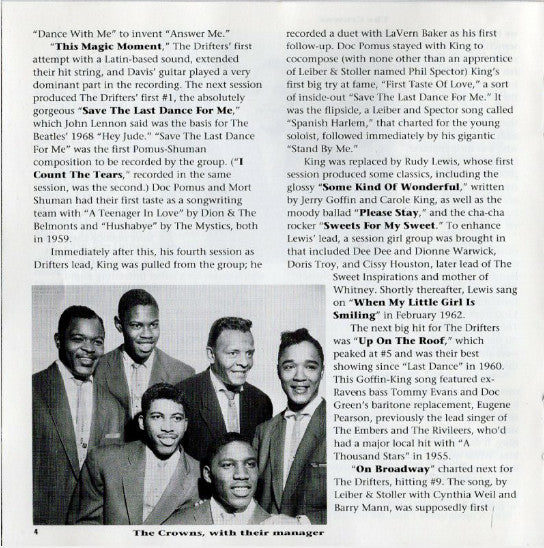 The Drifters - The Very Best Of The Drifters (CD, Comp) - Image 5
