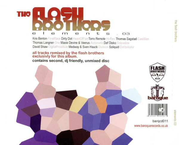The Flash Brothers* - Elements 03 (CD, Comp, Mixed + CD, Comp) - Image 2