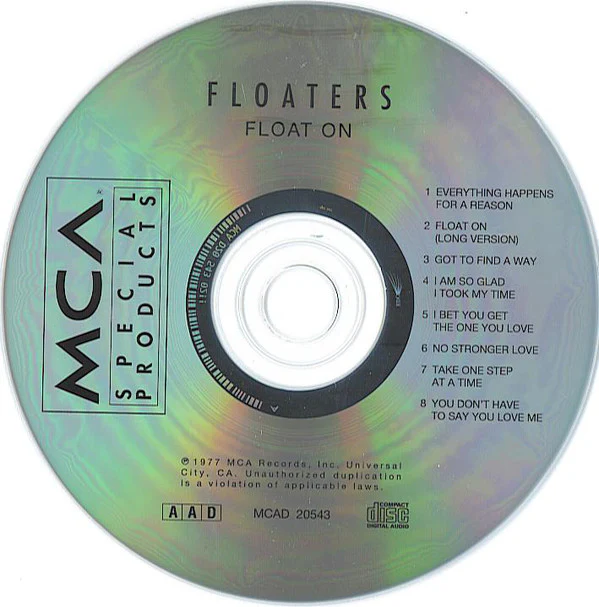 The Floaters - Float On (CD, Album, RE) - Image 3