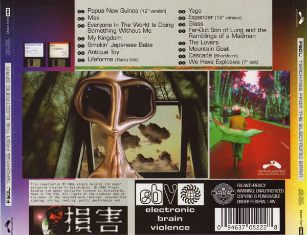 The Future Sound Of London - Teachings From The Electronic Brain (The Best Of FSOL) (CD, Comp) - Image 2