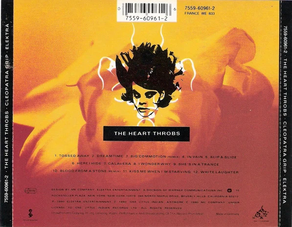 The Heart Throbs - Cleopatra Grip (CD, Album) - Image 2
