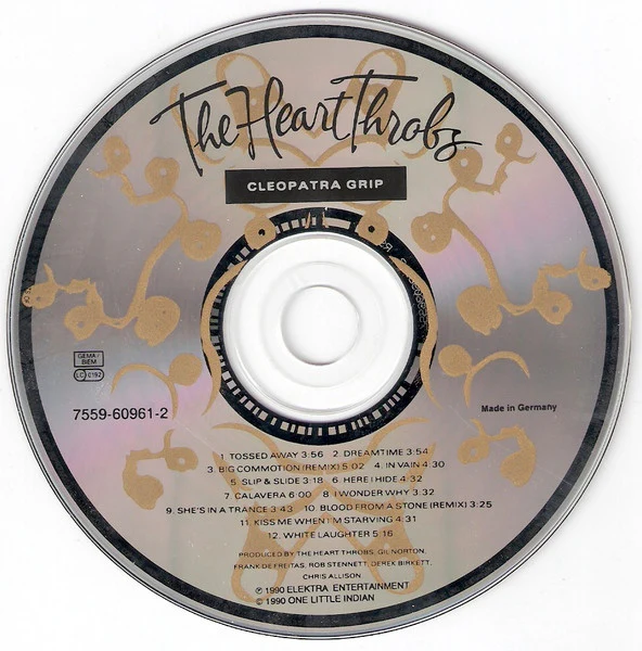 The Heart Throbs - Cleopatra Grip (CD, Album) - Image 3