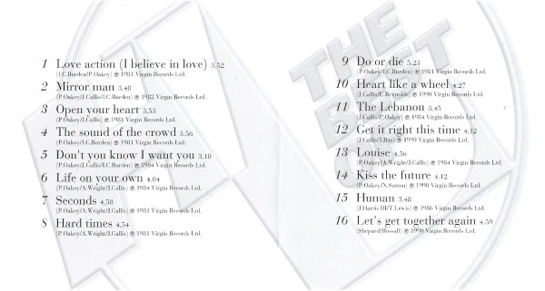 The Human League - The Best Of (CD, Comp) - Image 3