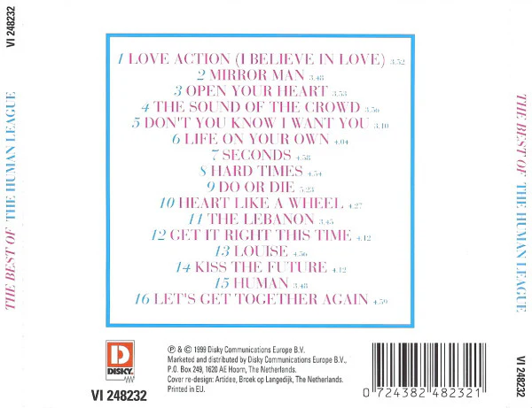 The Human League - The Best Of (CD, Comp) - Image 5