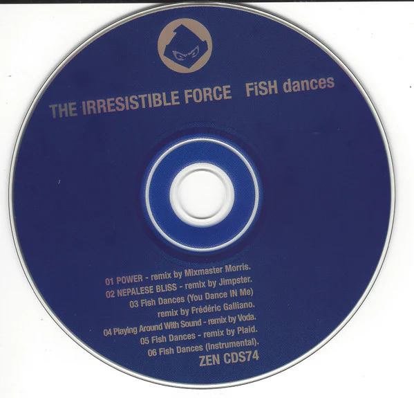 The Irresistible Force - Fish Dances (CD, Single) - Image 3