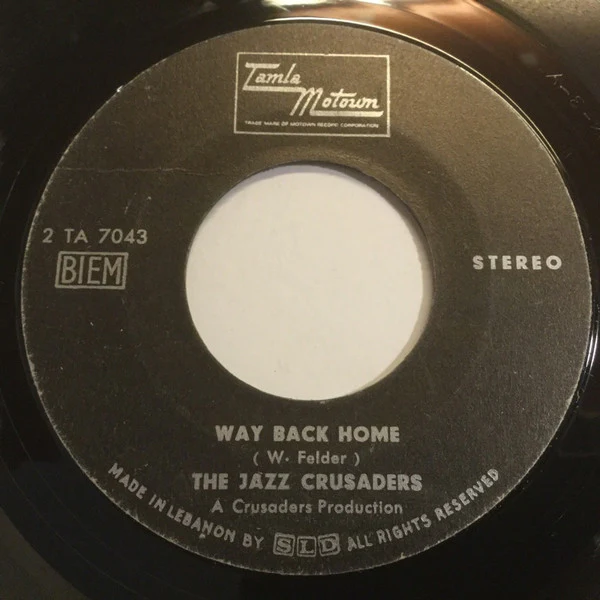 The Jazz Crusaders* - Thank You Falettinme Be Mice Elf Agin (7") - Image 2