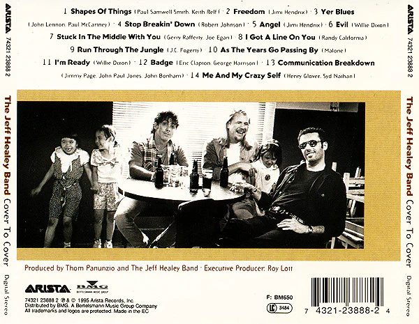The Jeff Healey Band - Cover To Cover (CD, Album) - Image 2