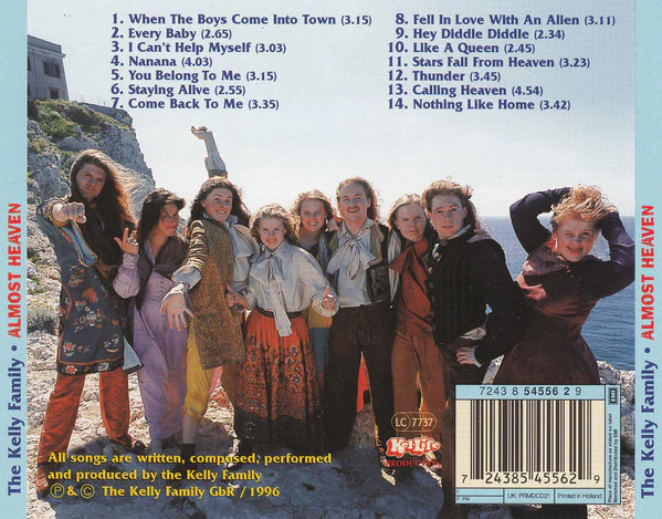 The Kelly Family - Almost Heaven (CD, Album) - Image 2